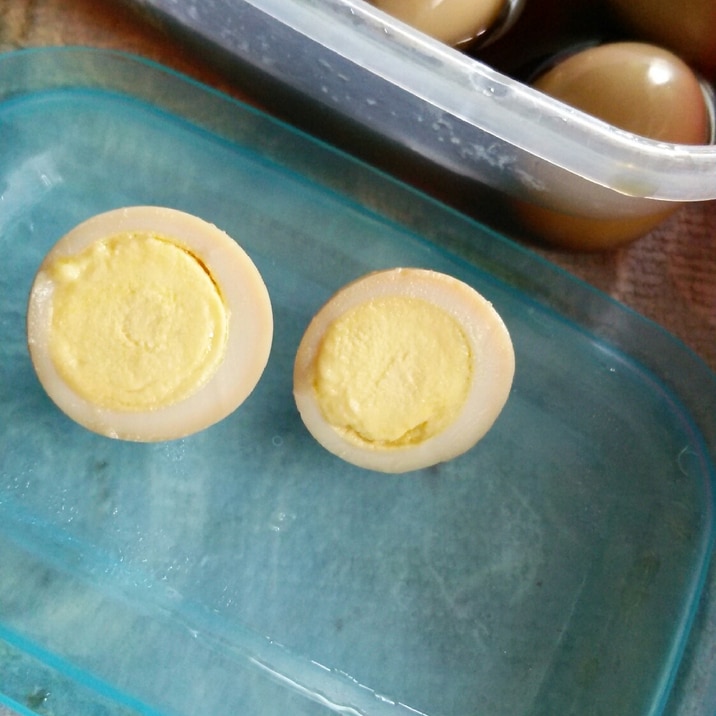 お弁当に♪ウズラの卵の煮たまご風